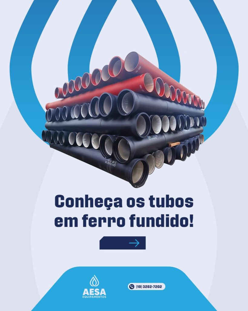 Tubulação, tubos fofos, tubo em ferro fundido